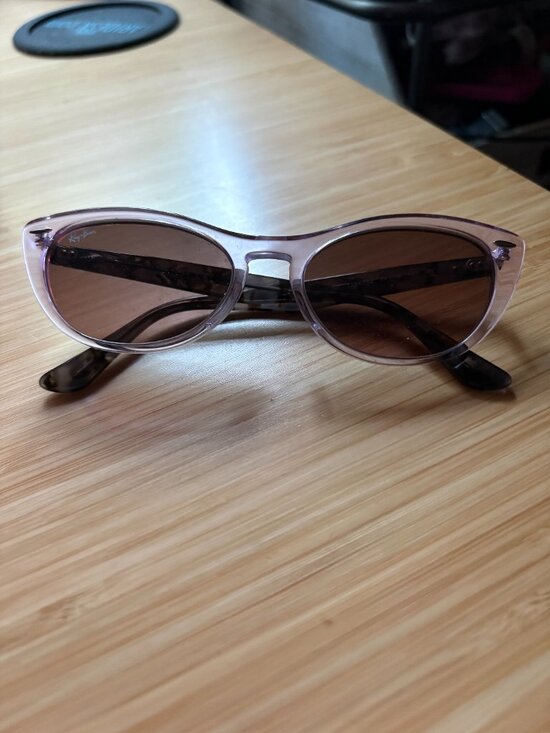 Ray-Ban Nina Sunglasses - Lavender Crystal (RARE)
